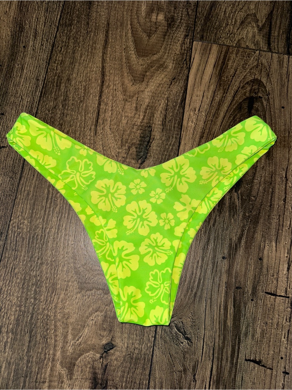 kulani kinis aloha lime bikini bottom